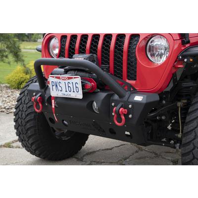 Fishbone Offroad Stubby Front Winch Bumper - FB22178